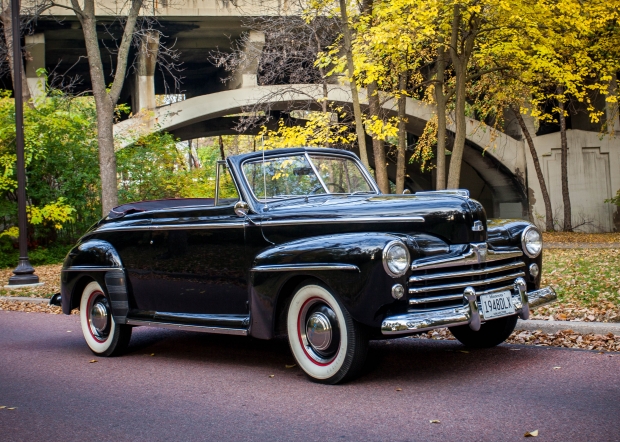1948 Ford Super Deluxe | Convertible Car, 1940s Cars, 1948 Ford Super Deluxe, convertible car, ford