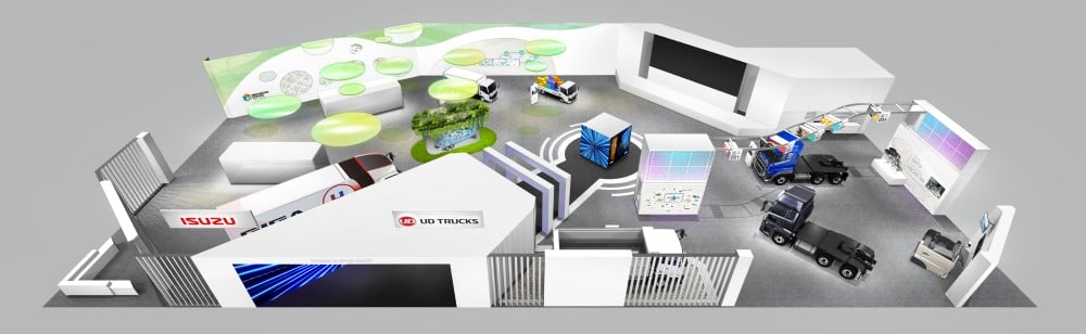 isuzu and ud trucks to display smart transport solutions at 2023 japan mobility show