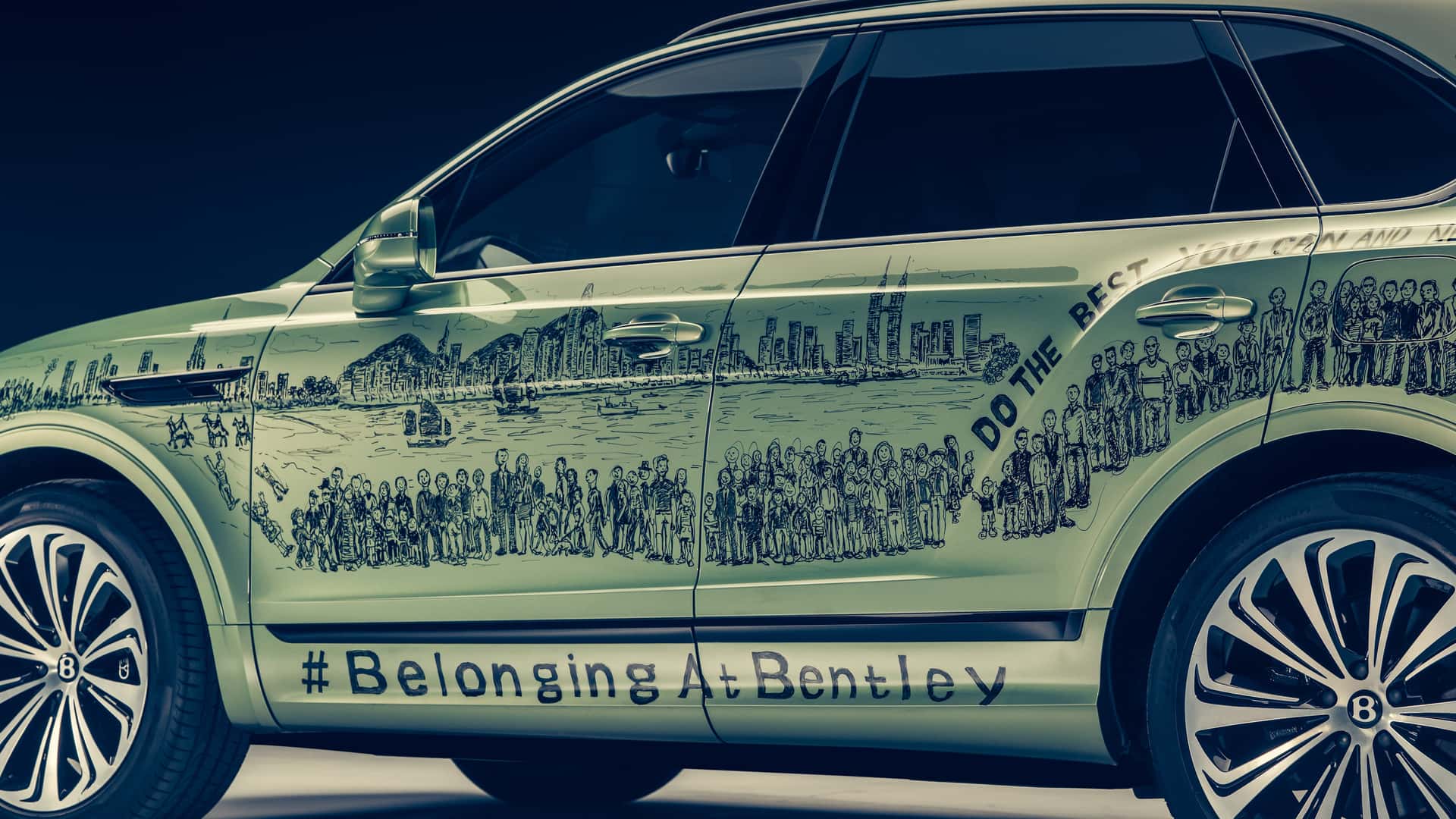 bentley’s ‘belonging bentayga’ is a tribute to diversity and artistry