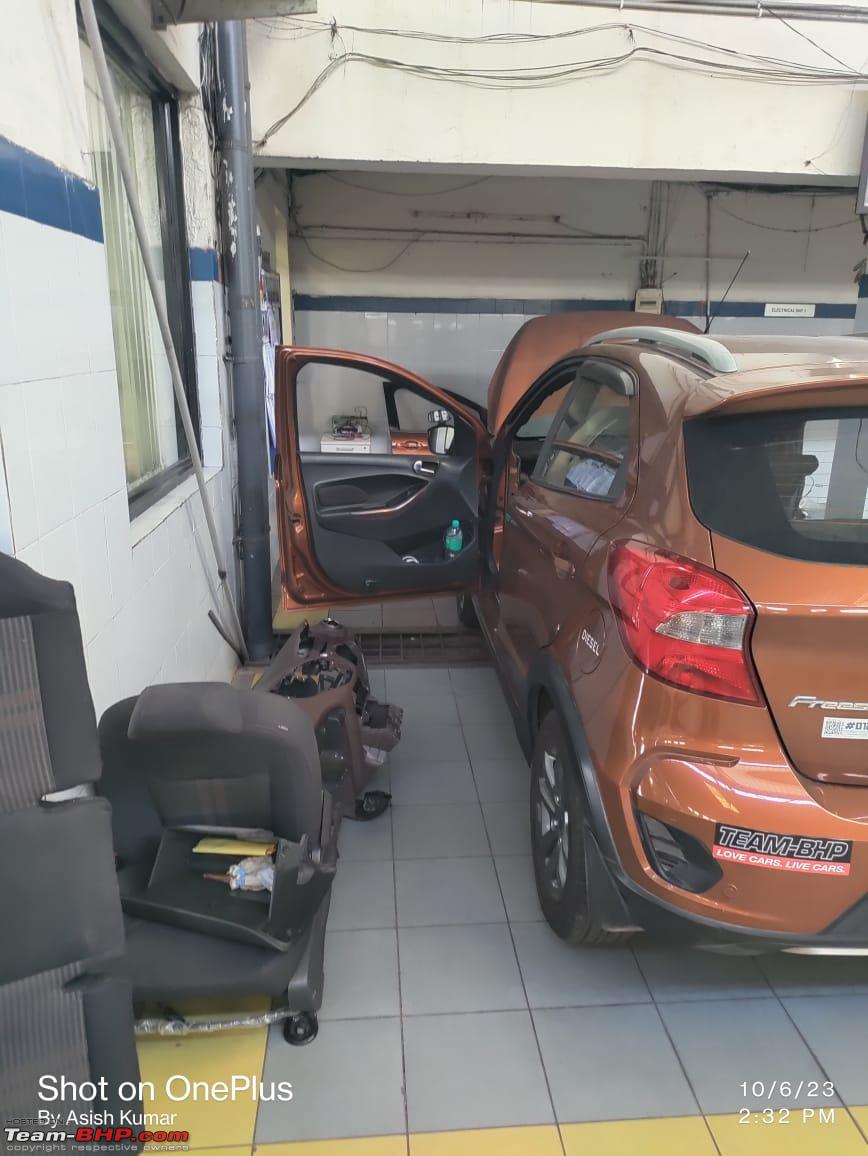 Servicing my Ford Freestyle after a successful 5000 km Sikkim road trip, Indian, Member Content, Ford Freestyle, Car Service