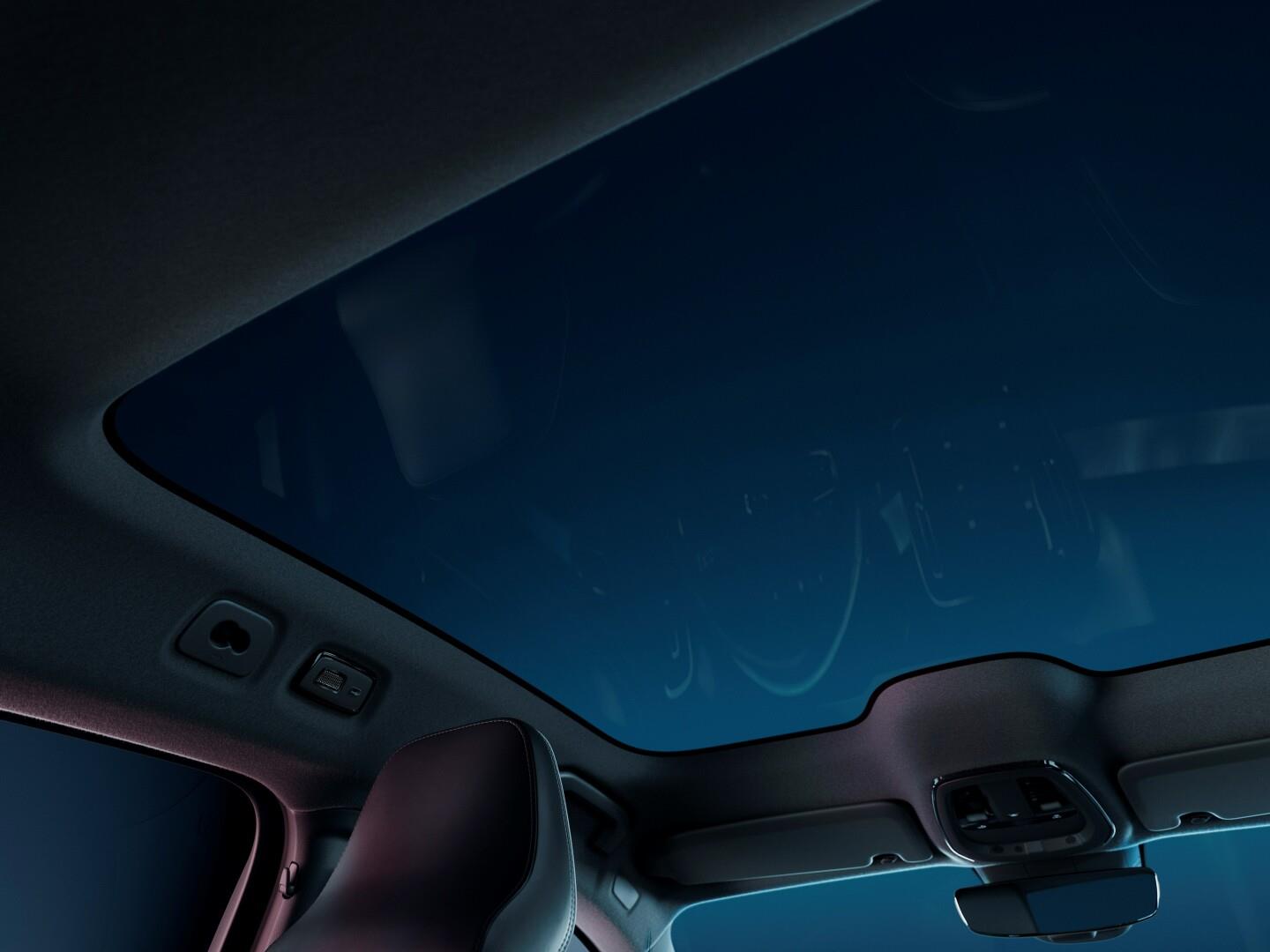 does the volvo c40 recharge have a sunroof?