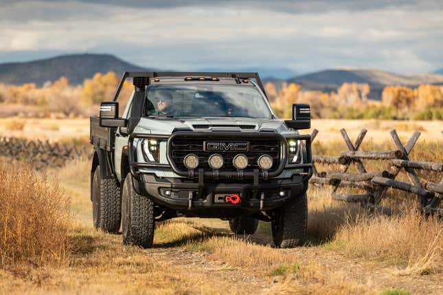 gmc sierra grande concept reminds us single cabs are the gnarliest trucks of all