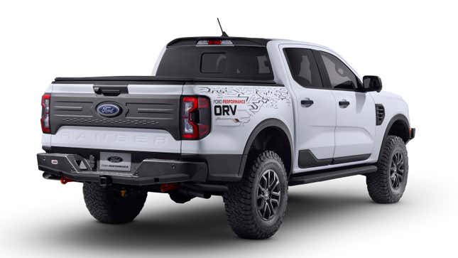 ford ranger off-road vehicle concept takes ford's midsize pickup overlanding