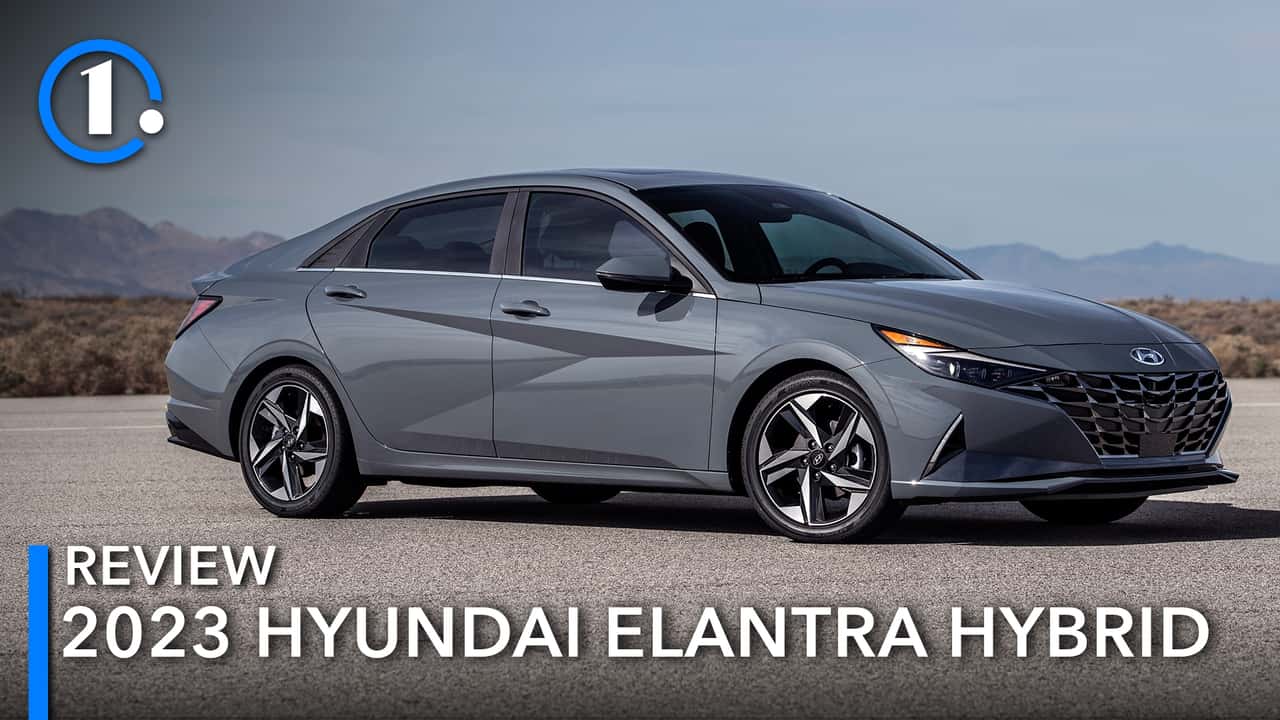 the 2023 hyundai elantra hybrid is a nearly perfect economy car