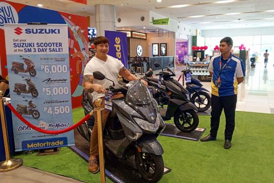 suzuki scooters frontlines this year’s sm supermalls partnership