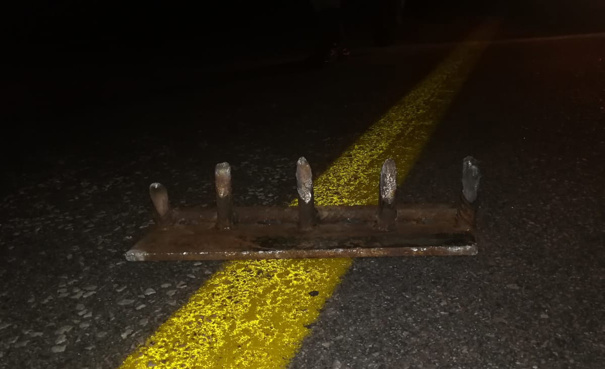 gauteng, spike trap, criminals putting spikes in the road in gauteng – here are the hotspots