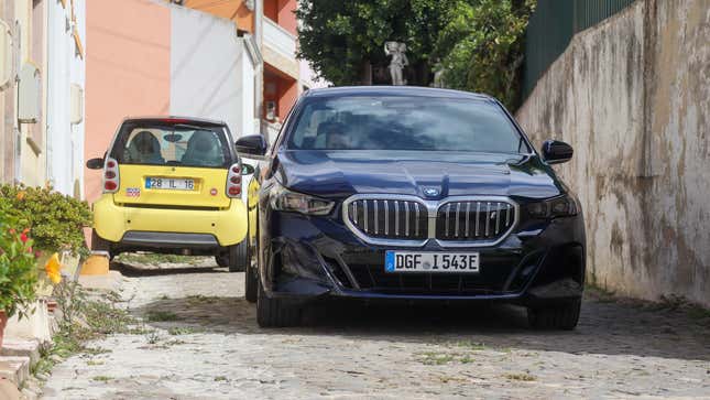 the bmw i5 is the impossible burger of electric sedans