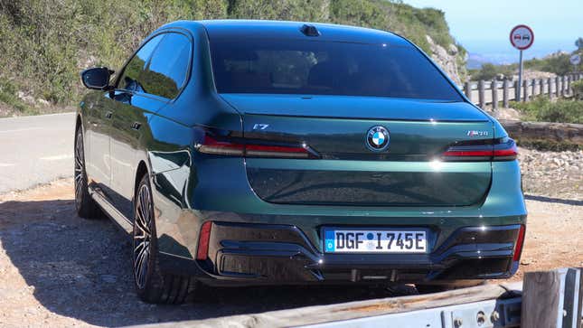 the bmw i7 m70 left me wondering what 'm' is