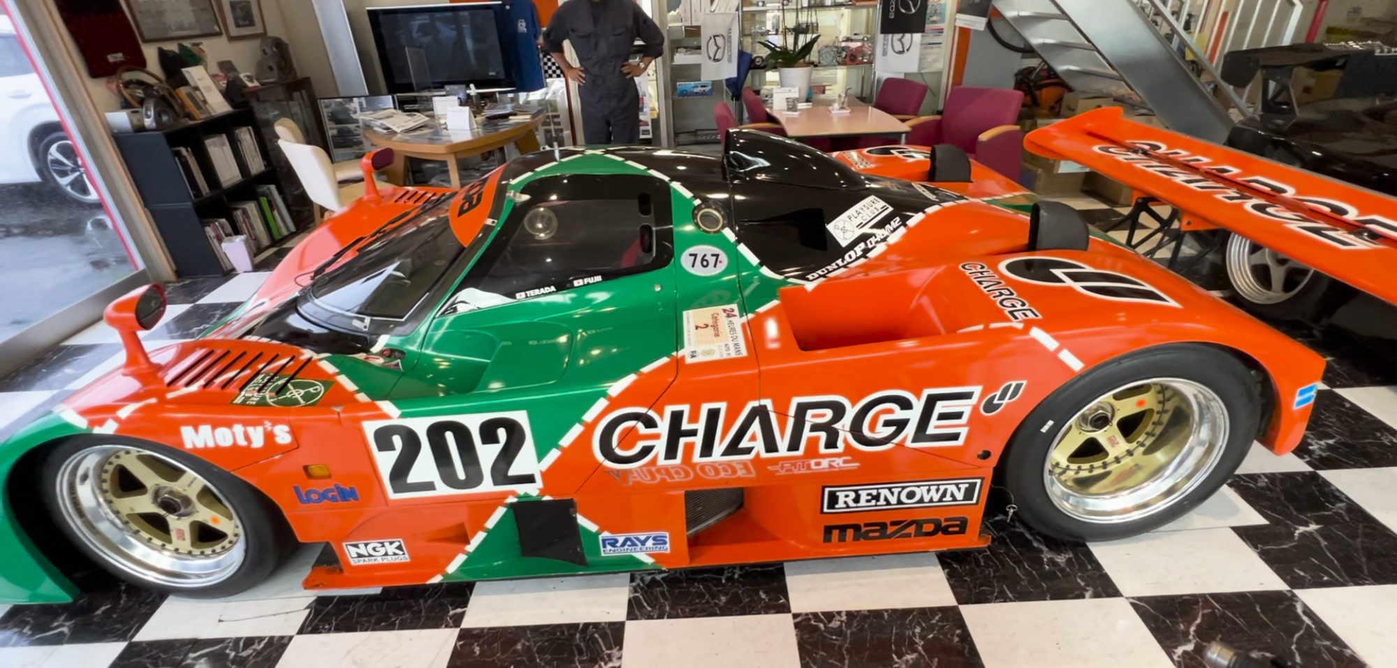 renowned mazda 767b to make amf appearance