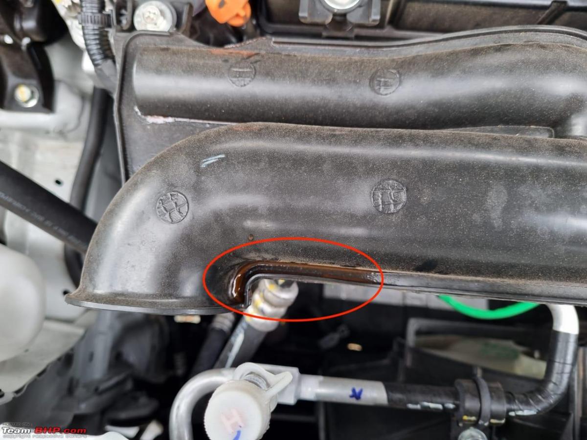 Pink fluid in my 2 month old Brezza's bonnet area: What could it be?, Indian, Member Content, Maruti Brezza, Petrol, automatic, Coolant, brake fluid