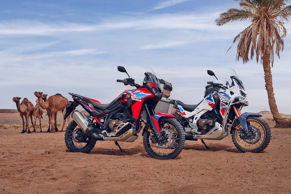 Honda update popular Africa Twin adventure range with new looks and revised tech