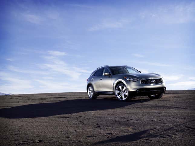 the infiniti fx was the perfect performance suv