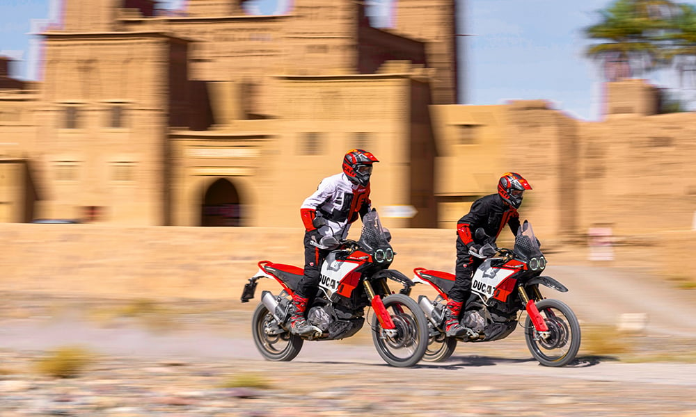 the ducati desertx rally is a dual sport on steroids