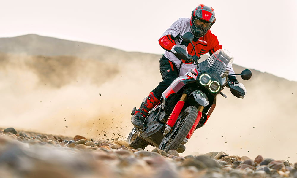 the ducati desertx rally is a dual sport on steroids