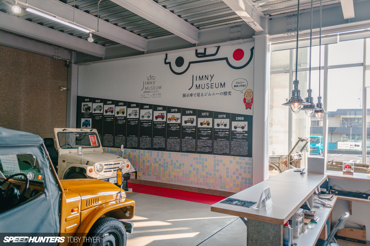 suzuki, museum, jimny, japan, apio, 4wd, inside japan’s suzuki jimny museum