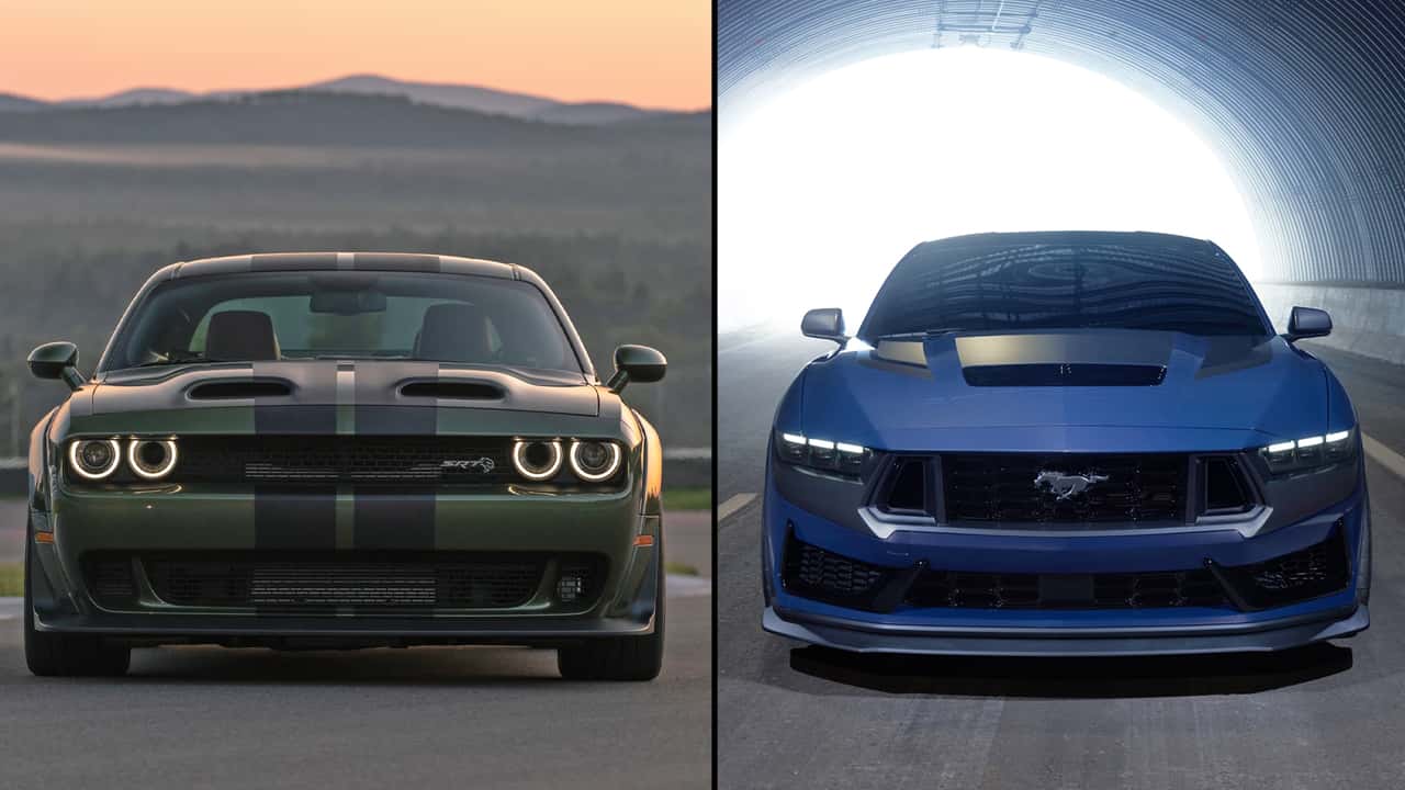 dodge challenger leads ford mustang by just 35 sales through q3 2023