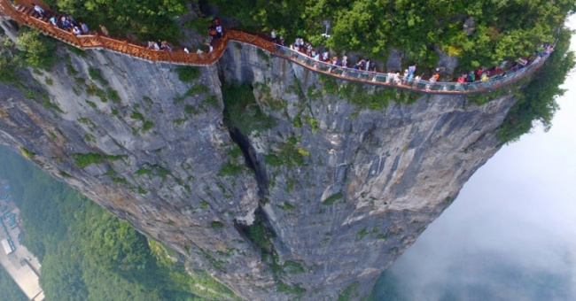 top the world's scariest bridge