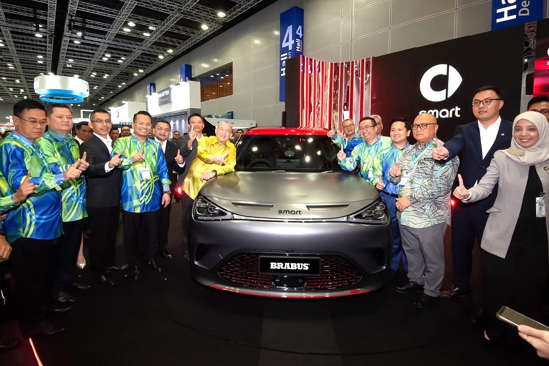 igem, malaysia, smart, smart automobiles, smart malaysia, smart #1 brabus unveiled at international electric mobility showcase in kl; launch soon