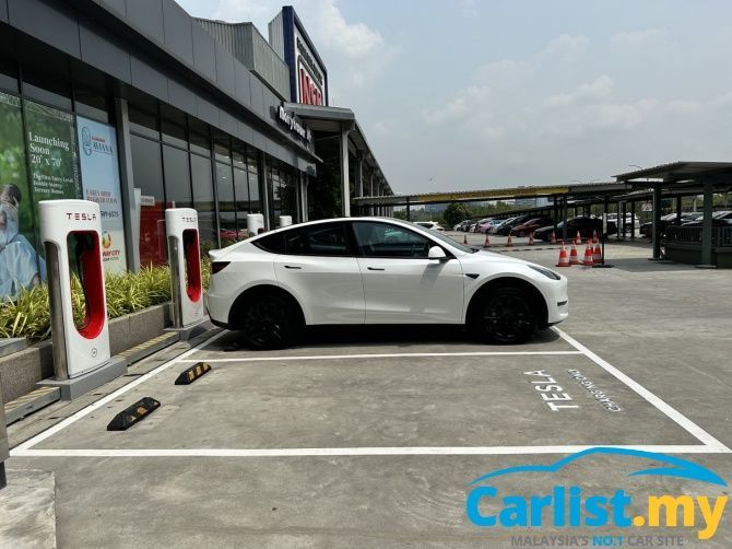 auto news, exciting news for tesla owners in johor: your 1st supercharging station is now open! come now to sunway big box from 5th-8th october!