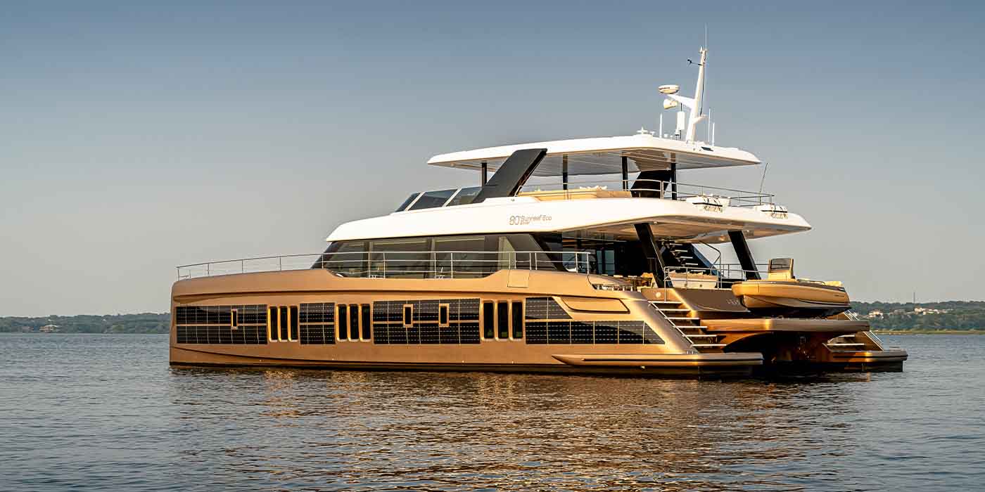 sunreef shows off gorgeous 80-foot solar electric luxury yacht ahead of us debut this month
