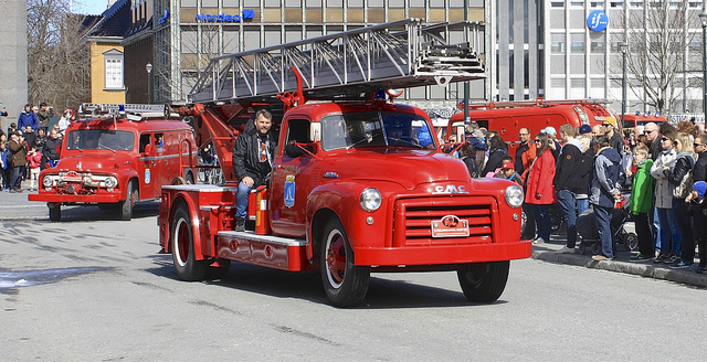 1948 GMC Fire Truck, 1940s Cars, old car