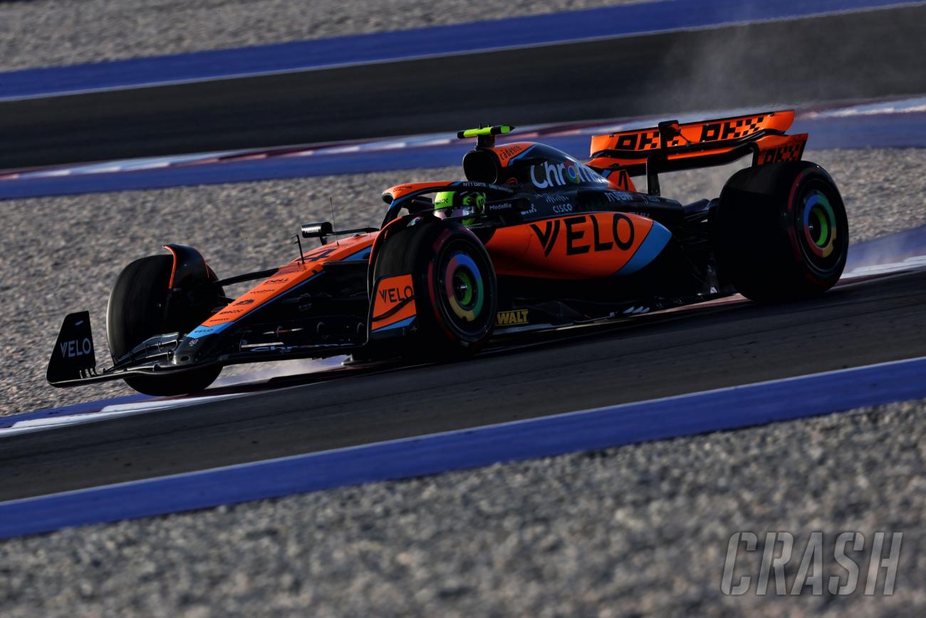 “i did another bad job today” - lando norris downbeat after throwing away pole again at qatar gp