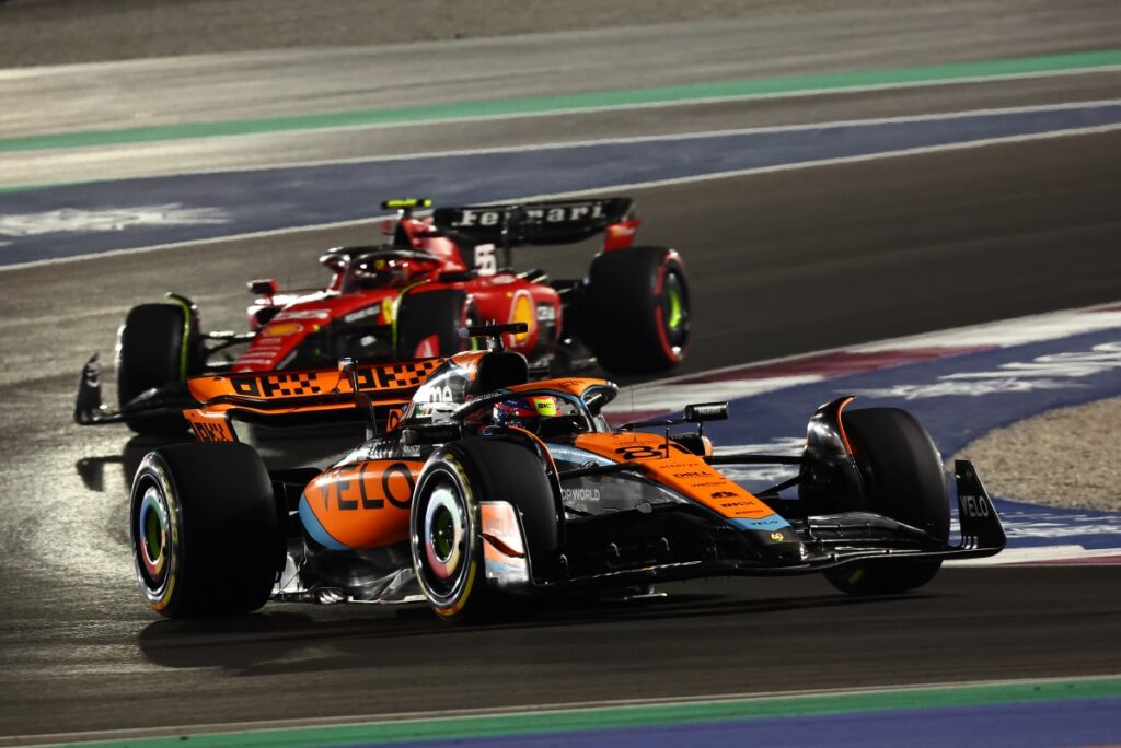 McLaren, Piastri, QatarGP, Sainz