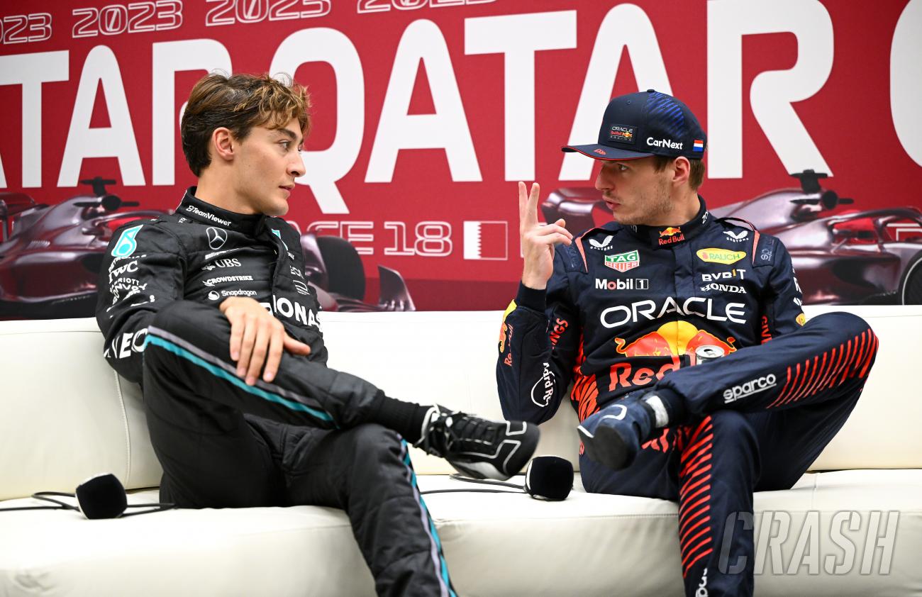 george russell admits max verstappen “on another level” and urges mercedes to ‘raise game’ for f1 2024