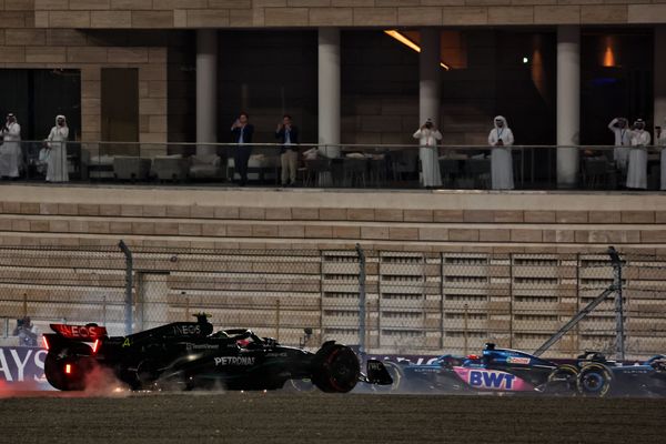 hamilton admits '100% fault' for clash with russell in f1's qatar gp