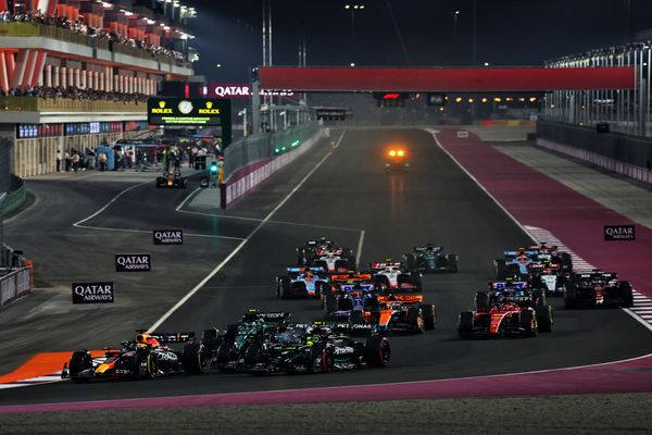 hamilton admits '100% fault' for clash with russell in f1's qatar gp