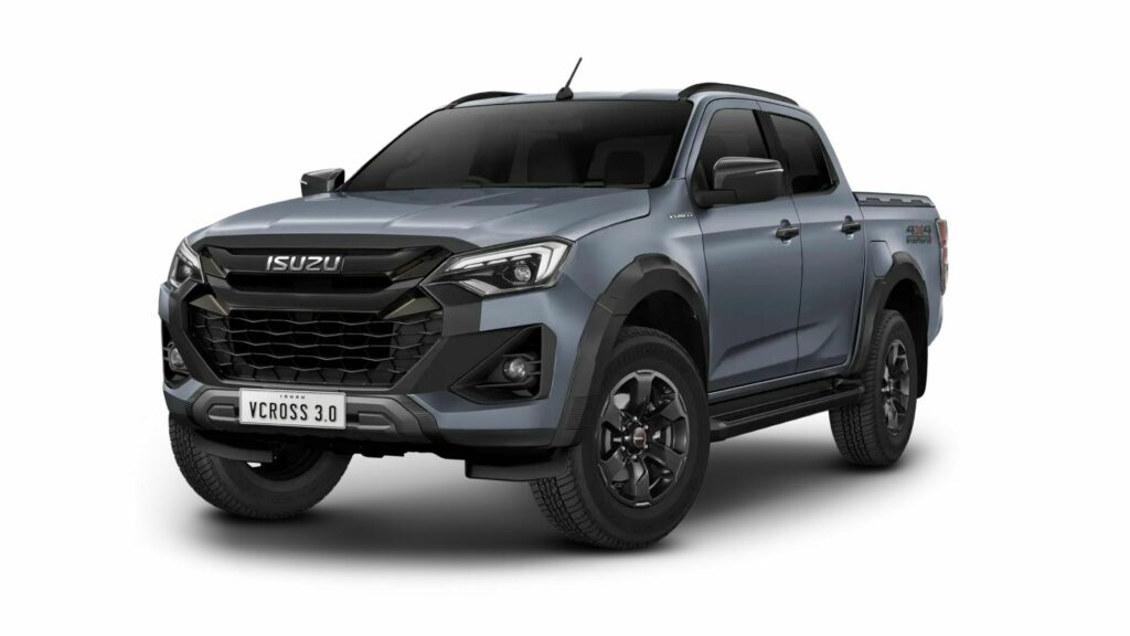 2024 isuzu d-max launched in thailand with v-cross variant
