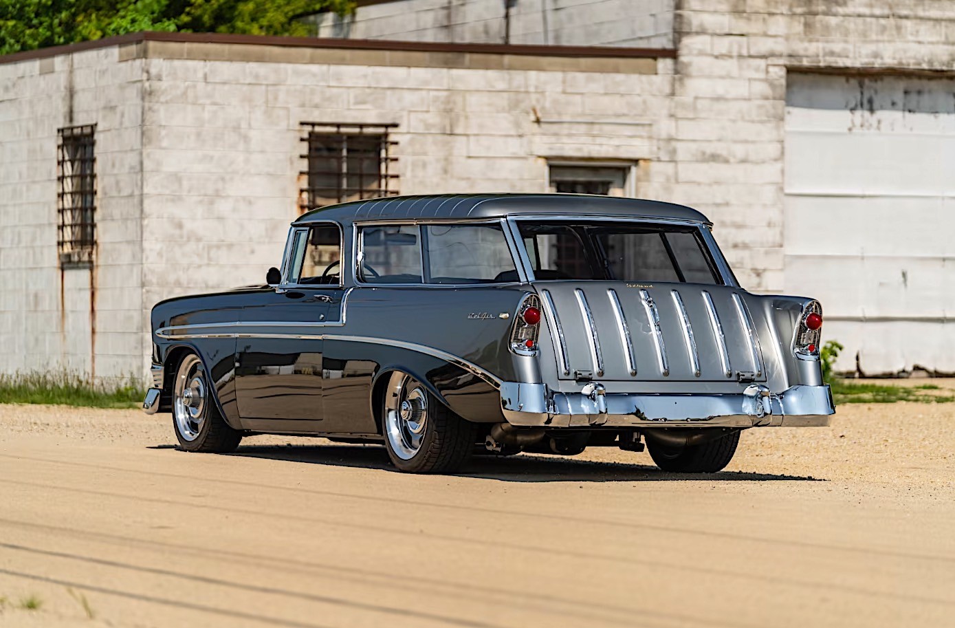 custom 1956 chevrolet nomad turns its back on $125,000 bid, tri-five refuses to sell