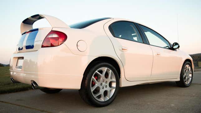 someone please buy and then actually drive this ultra-low-mile, one-of-200 dodge neon srt-4 commemorative edition