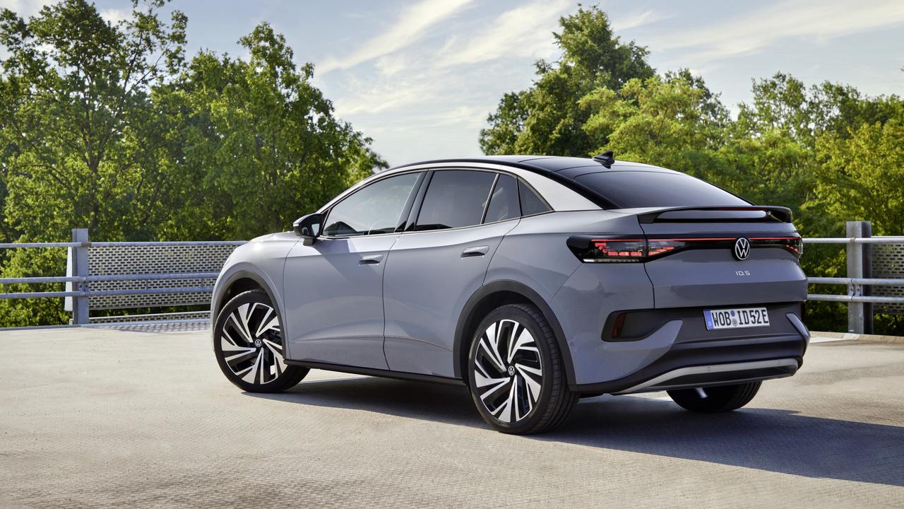 The single motor versions get huge power upgrades., The ID.5 is a coupe-styled SUV., The Volkswagen ID.4 is due to arrive in July, 2024., Technology, Motoring, Motoring News, 2024 Volkswagen ID.4 and ID.5 details confirmed