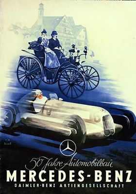 Mercedes-Benz Vintage Ad | Old Car, advertising campaign, Mercedes-Benz, old car