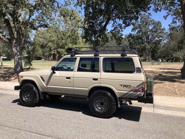 at $99,999, is this 1983 toyota land cruiser an arresting resto-mod?