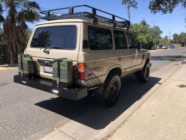 at $99,999, is this 1983 toyota land cruiser an arresting resto-mod?