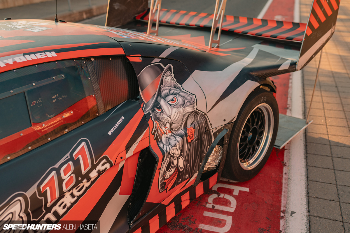 time-attack, team fat cat, r8 1:1, r8, professional amateurs, gatebil, finland, car spotlight, audi, claws out: the audi r8 1:1 time attack monster