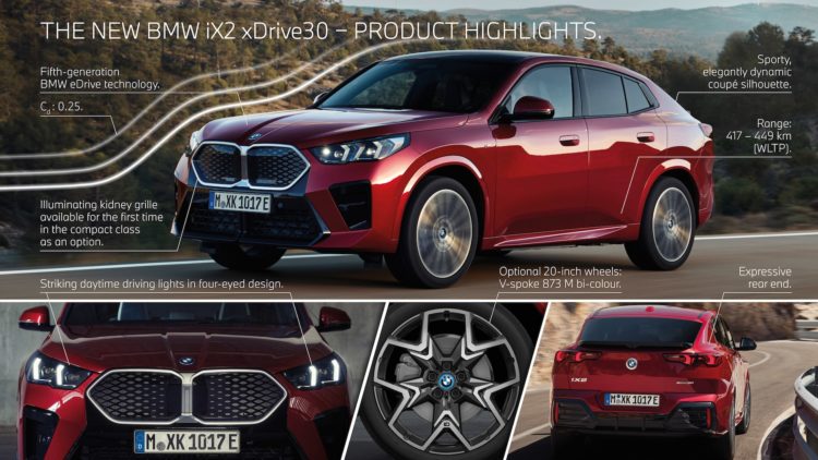 second-gen bmw x2 and electric ix2 arriving q1, 2024 priced from $75,900