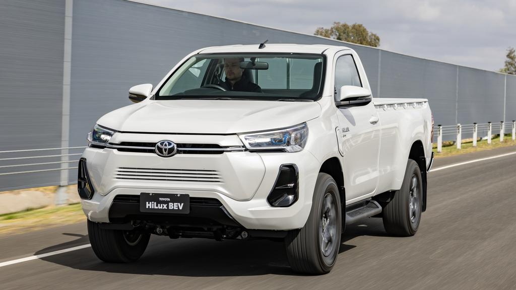 Technology, Motoring, Motoring News, Toyota builds an electric HiLux concept