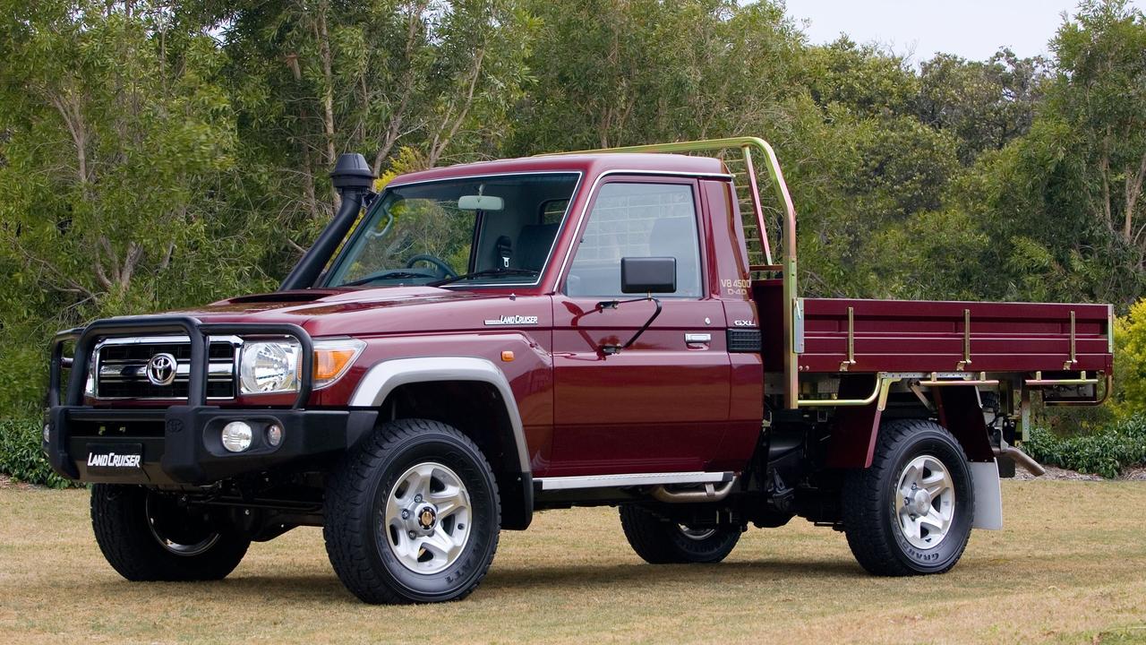 Toyota introduced the V8-powered 70 Series in 2007., Toyota’s LandCruiser range has a long waiting list., An automatic transmission represents the most significant change to the car., Toyota has updated the LandCruiser 70 Series., Technology, Motoring, Motoring News, Toyota reveals price jump for 70 Series