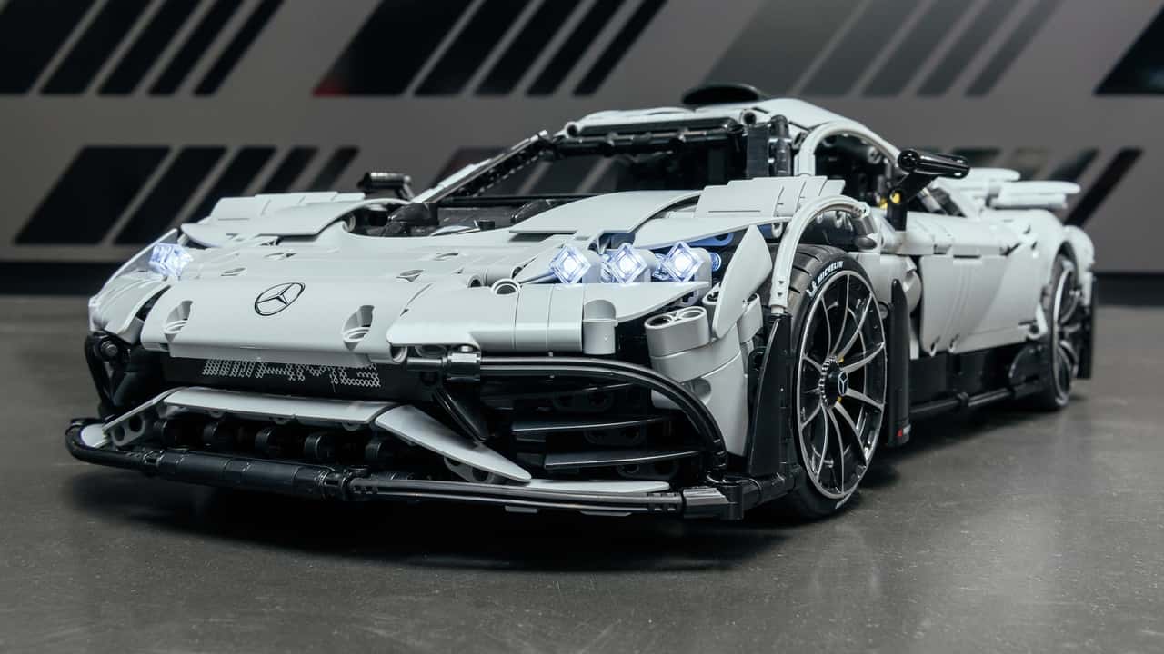 mercedes-amg one 1:8 scale model is radio-controlled mini marvel