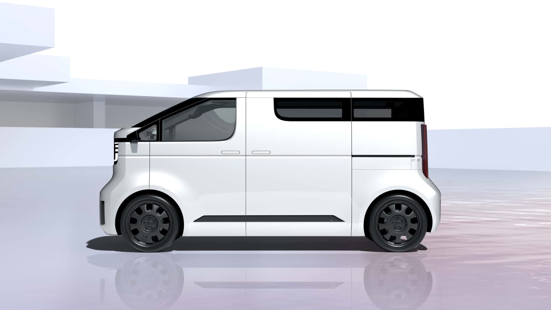 toyota kayoibako ev minivan doubles as cargo hauler or mobile shop