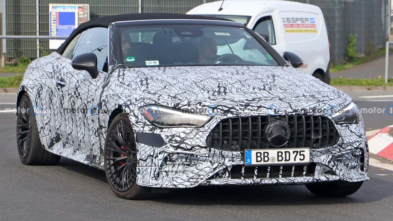 mercedes-amg cle 53 convertible is no softie in new spy shots