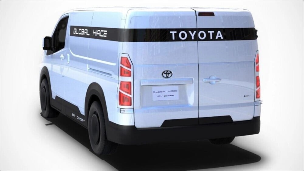 this electric toyota hiace concept will be at 2023 japan mobility show