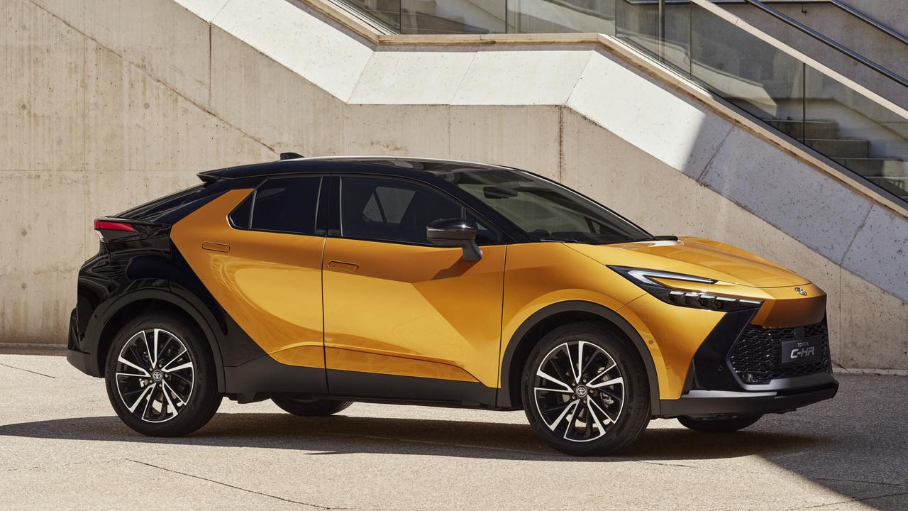 The new C-HR will arrive in showrooms early next year., Technology, Motoring, Motoring News, 2024 Toyota C-HR Australian details revealed