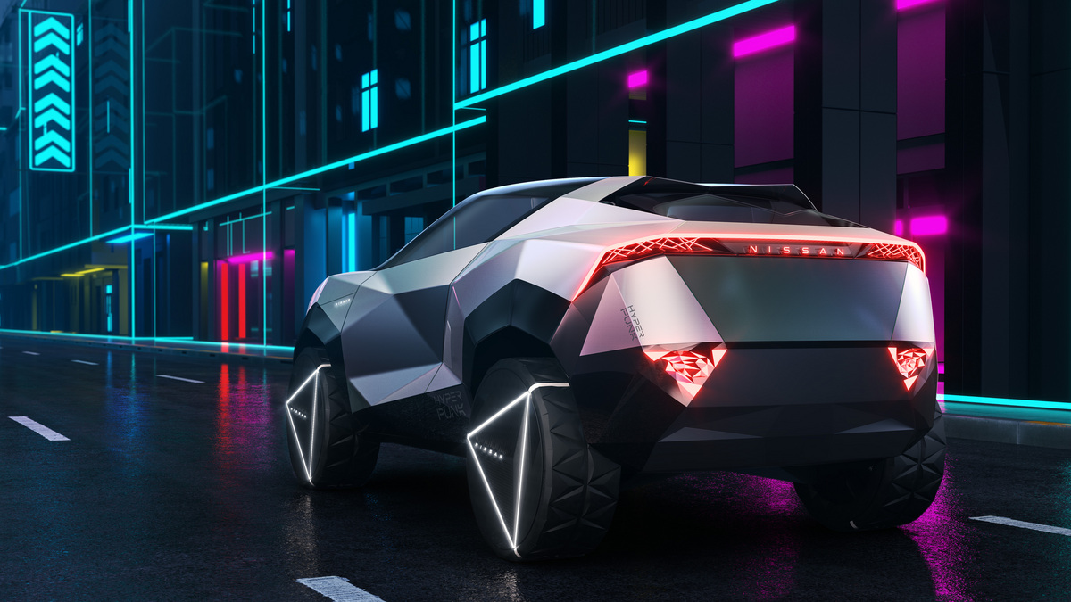 nissan’s electric compact crossover concept: the hyper punk