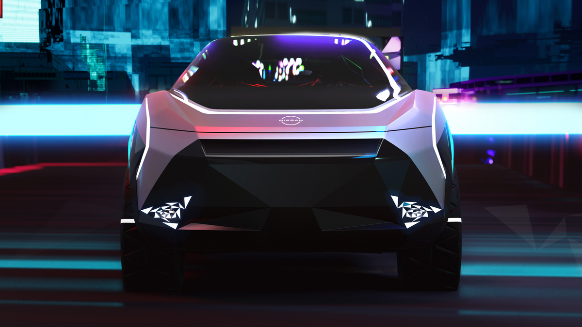 nissan’s electric compact crossover concept: the hyper punk
