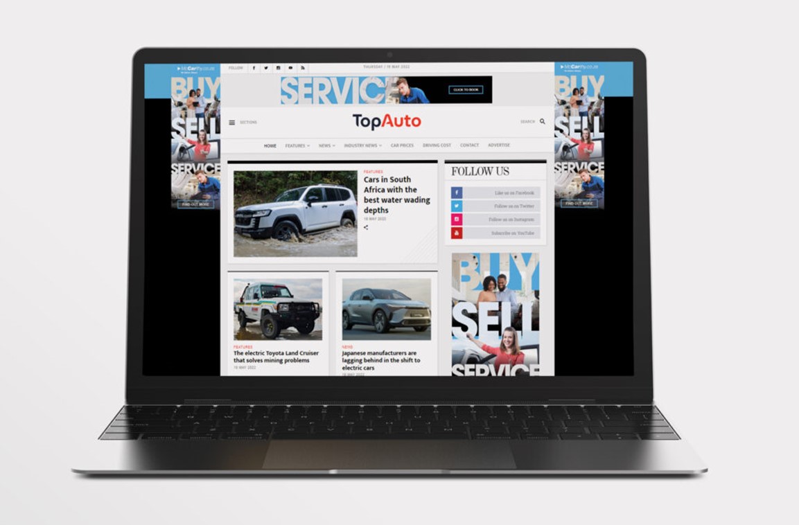topauto, the best way to reach south african car buyers – topauto homepage takeovers