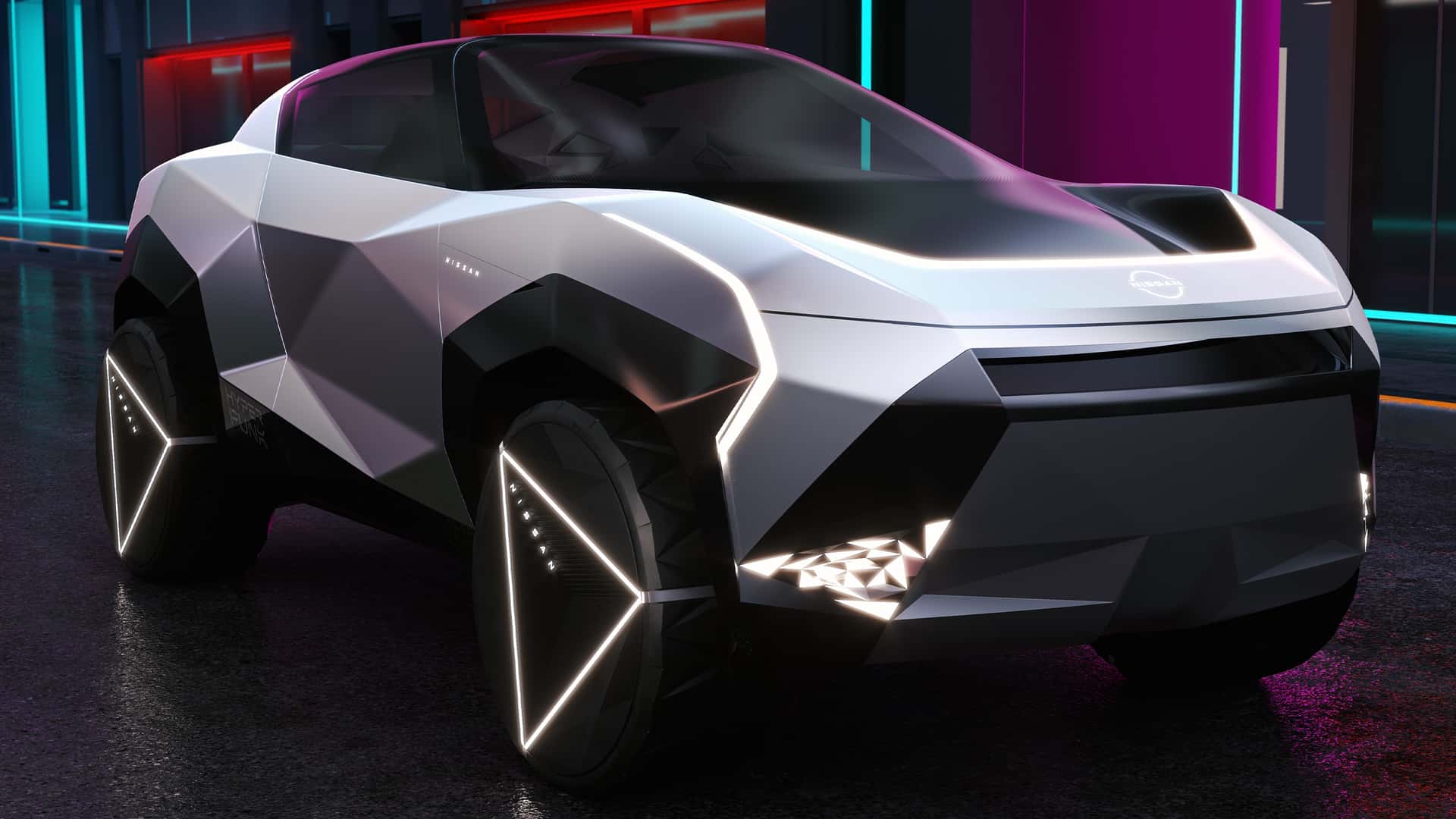 nissan’s hyper punk concept is a two-door crossover for online influencers